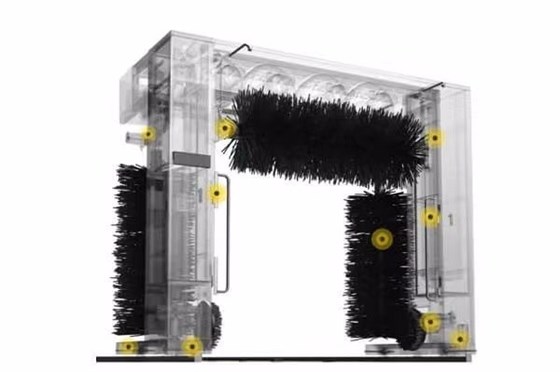 全自動洗車機上應用艾思捷專用洗車機減速機.jpg 全自動洗車機上應用艾思捷專用洗車機減速機.jpg